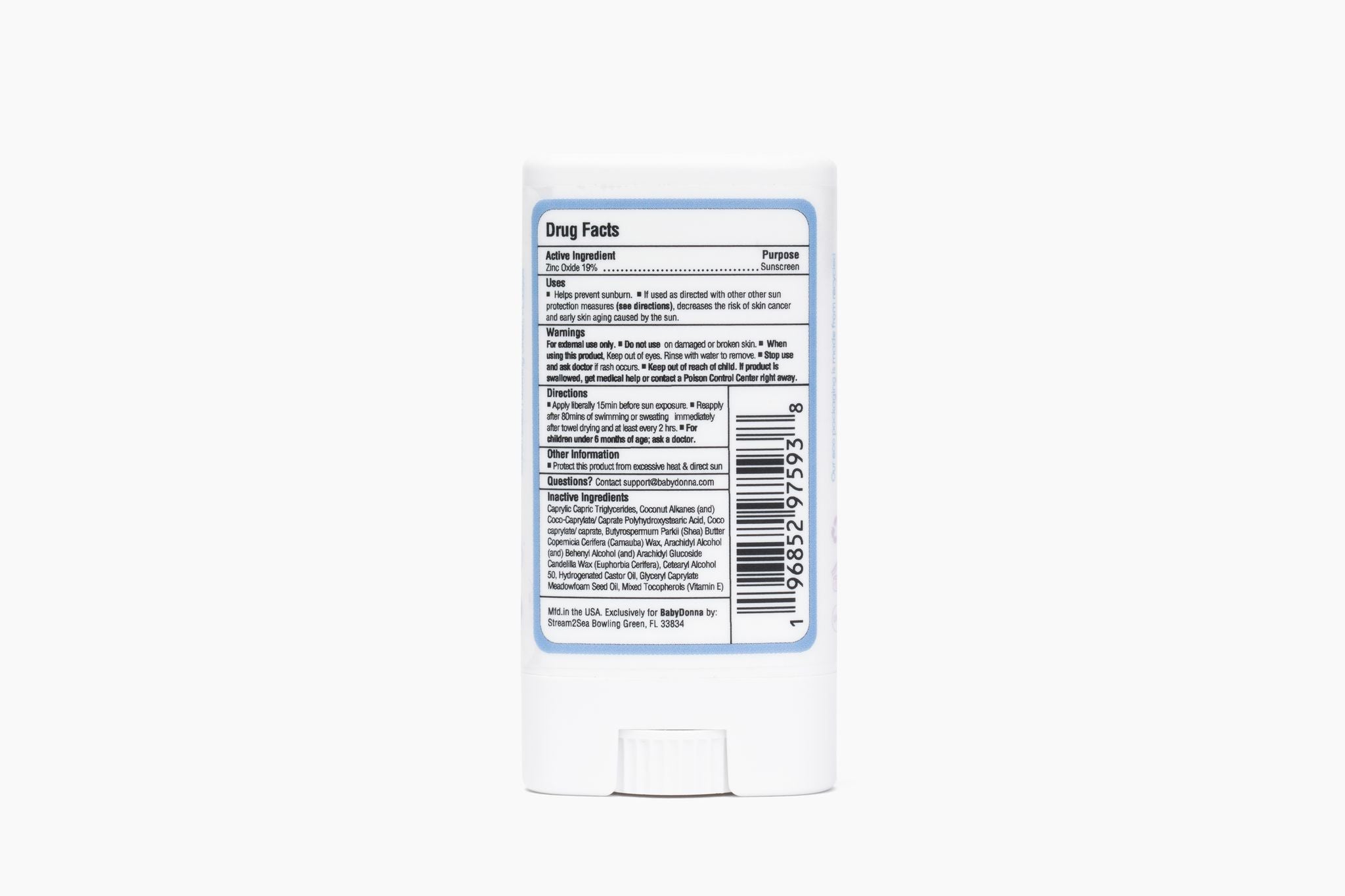 baby sunscreen stick